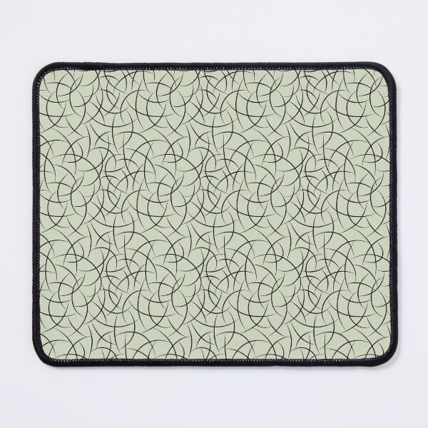 Artikelvorschau, Black and Green Abstract Crescent Shape Pattern Pairs Diamond Vogel 2022 Popular Color Balance 0748 entworfen und verkauft von ColorOfTheYears.