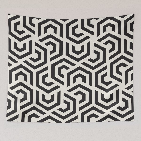 Item preview, Modern Hex pattern designed and sold by Alimator.