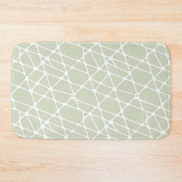 Artikelvorschau, Green and White Abstract Mosaic Pattern 2 Pairs Diamond Vogel 2022 Popular Color Balance 0748 entworfen und verkauft von ColorOfTheYears.