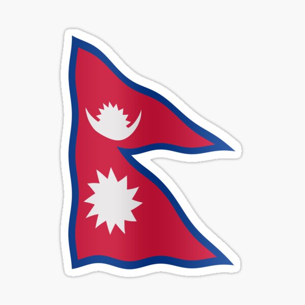 Drapeau Népal Sticker