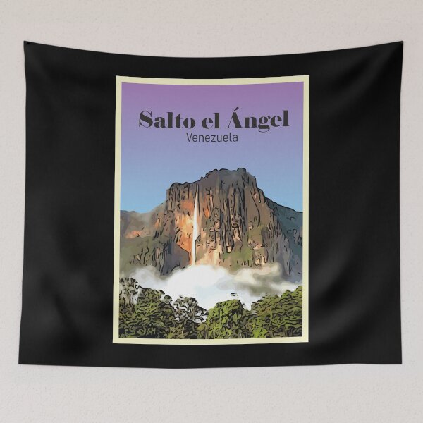 Item preview, Angel Falls: the highest waterfall in the world designed and sold by oko-designs.