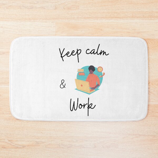 Item preview, Keep calm and work designed and sold by Preety Padhiyar.