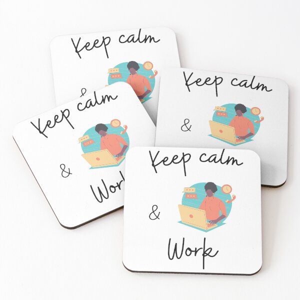 Item preview, Keep calm and work designed and sold by Preety Padhiyar.