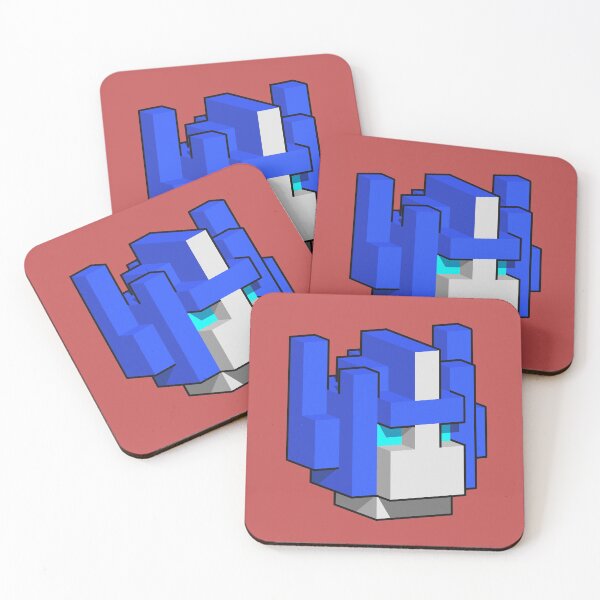 Item preview, Transformers Optimus Prime head 3d pixel art designed and sold by planetwinters.