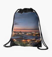 December Twilight Drawstring Bag