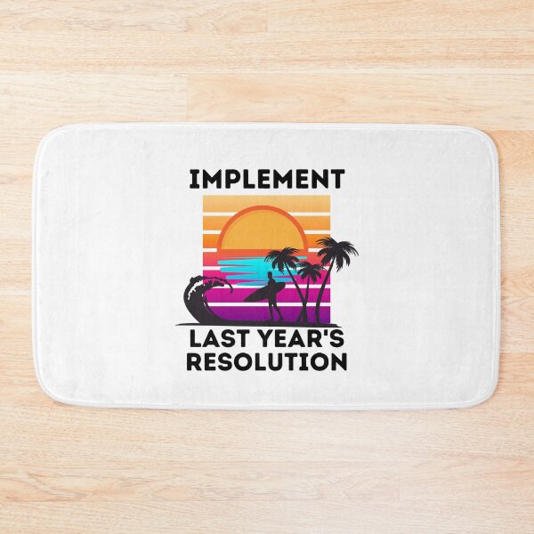 Item preview, My new year’s resolutions-implement last year's resolution designed and sold by theredsharp.