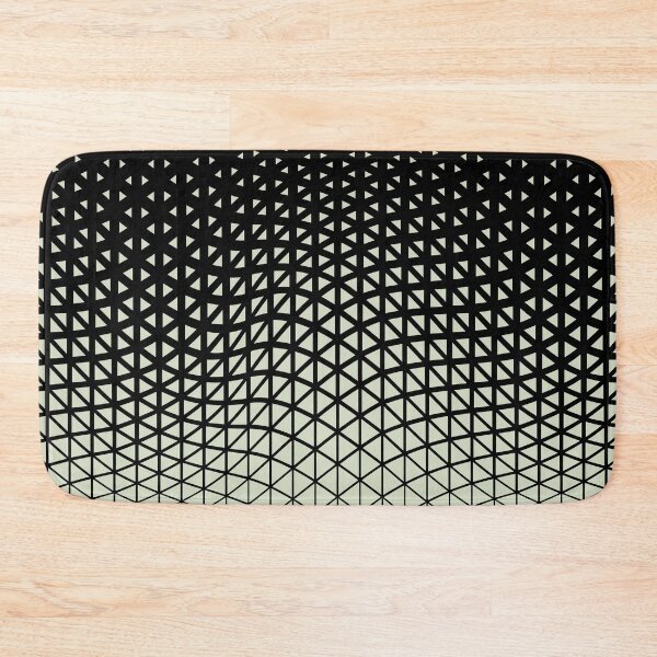 Artikelvorschau, Black and Green Triangle Gradient Wave Pattern Pairs Diamond Vogel 2022 Popular Color Balance 0748 entworfen und verkauft von ColorOfTheYears.