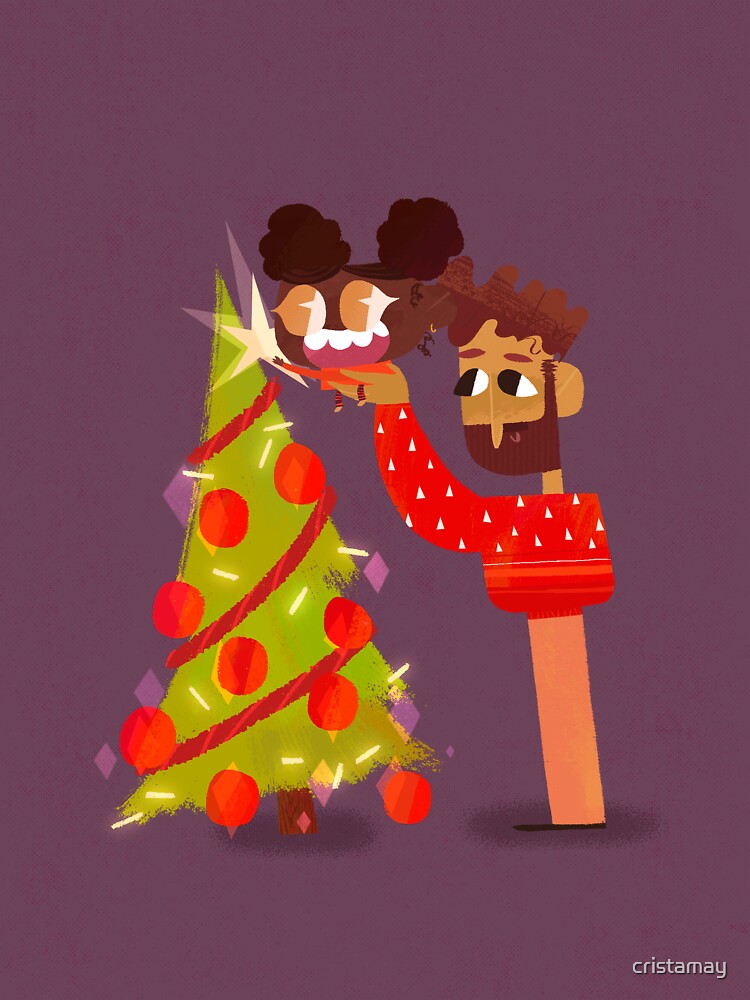 Decorating the Christmas tree by cristamay