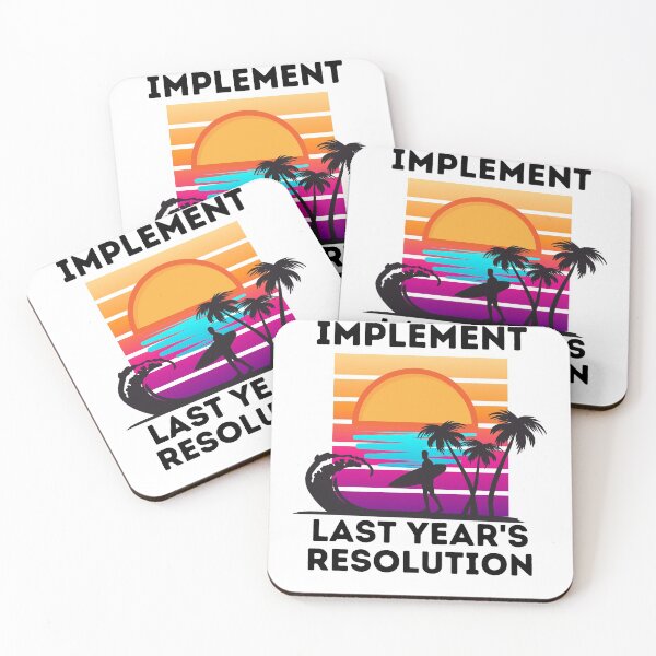 Item preview, My new year’s resolutions-implement last year's resolution designed and sold by theredsharp.