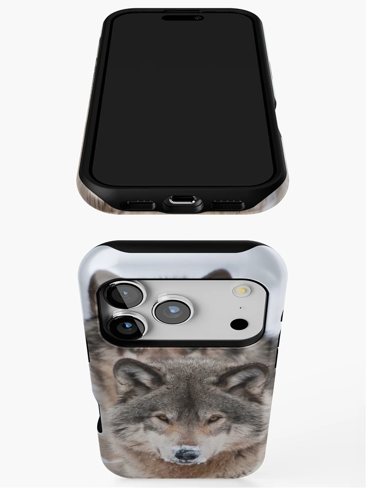Thumbnail 3 of 4, iPhone Case, Timber Wolves designed and sold by WolvesOnly.