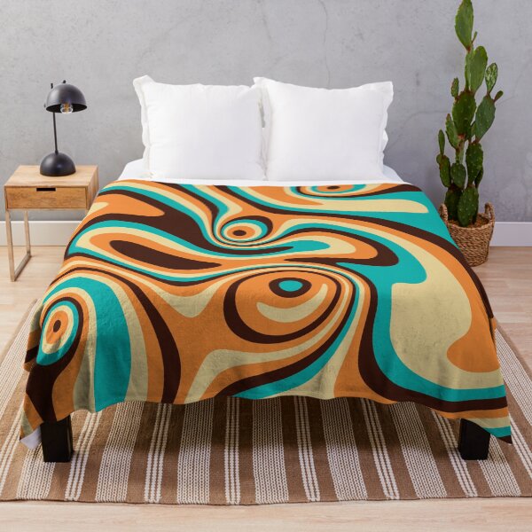 Item preview, Brown, orange, yellow and blue marble designed and sold by Captain Chromatic.