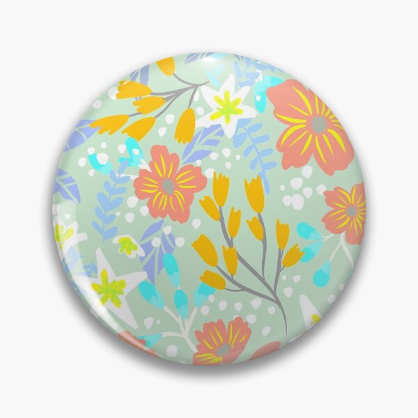 Item preview, Floral Pattern - Light Green designed and sold by tessartsweden.