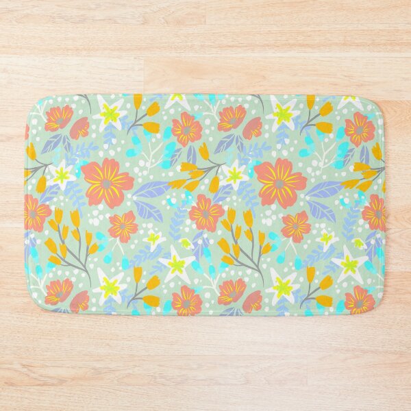 Item preview, Floral Pattern - Light Green designed and sold by tessartsweden.