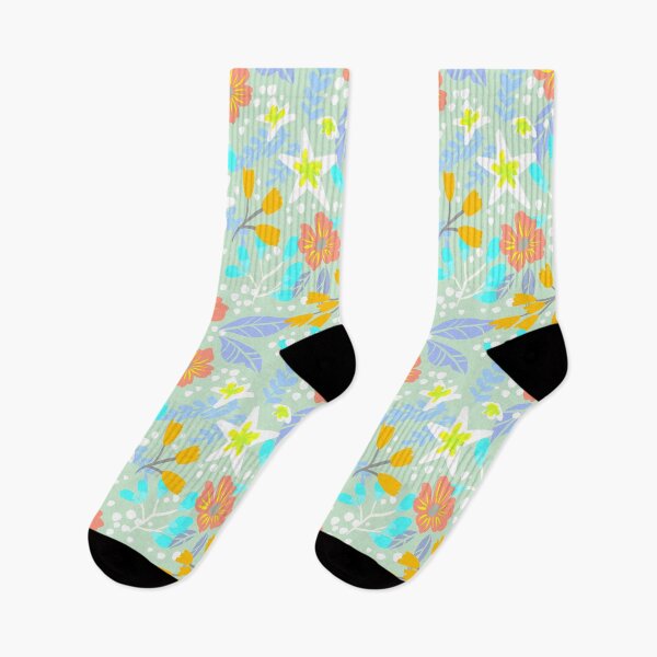 Item preview, Floral Pattern - Light Green designed and sold by tessartsweden.