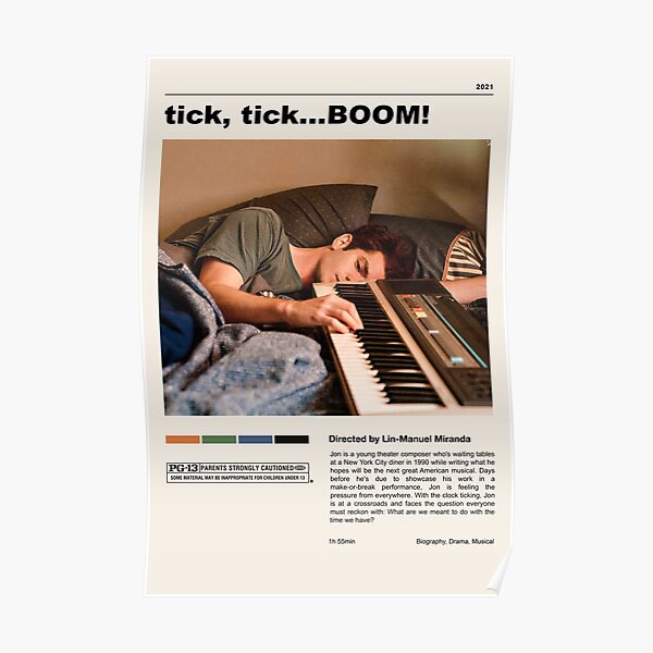 Tick, Tick... BOOM! Poster