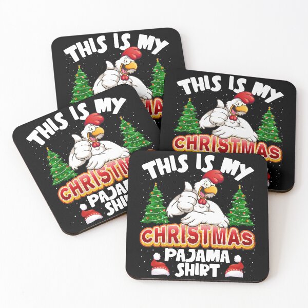 Item preview, This Is My Christmas Pajama Shirt Chicken Lover Xmas Pajama designed and sold by CREATIVE-TEE.