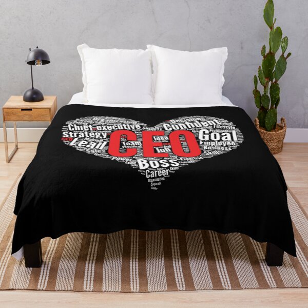 Item preview, Chief executive CEO Business Founder Heart Shape Word Cloud graphic designed and sold by theodoros20.