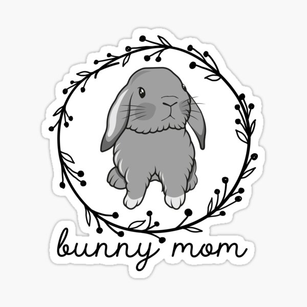 Kawaii Darl Black Lop Rabbit Bunny Plush Backpack Lolita Mother