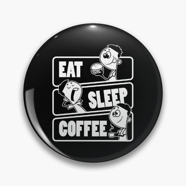 Artikelvorschau, Eat Sleep Coffee Repeat - Produkt für Kaffeeliebhaber entworfen und verkauft von theodoros20.