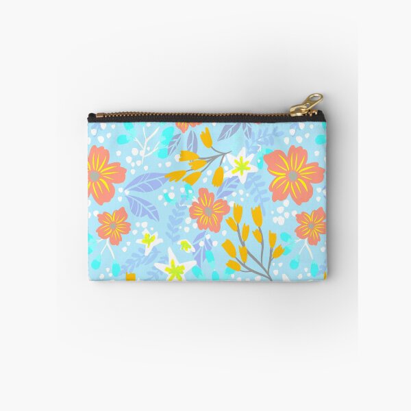 Item preview, Floral Pattern - Light Blue designed and sold by tessartsweden.
