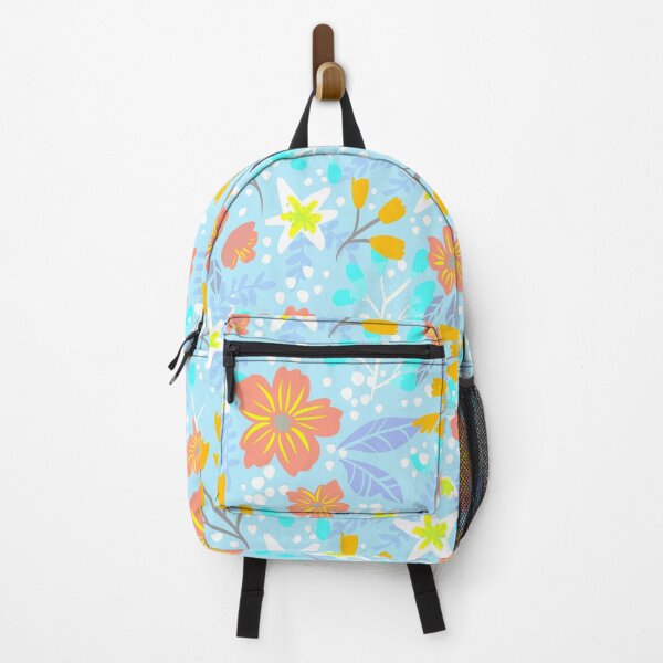 Item preview, Floral Pattern - Light Blue designed and sold by tessartsweden.