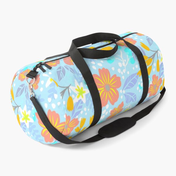 Item preview, Floral Pattern - Light Blue designed and sold by tessartsweden.