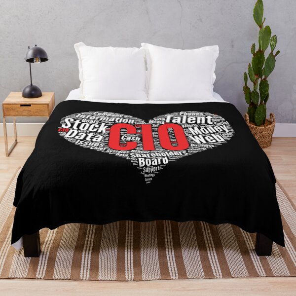 Item preview, CIO Chief information officer Heart Shape Word Cloud graphic designed and sold by theodoros20.