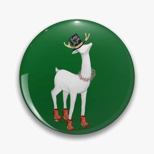 Item preview, Winter Holiday Deer designed and sold by UponRaspberry.