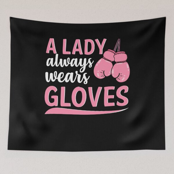 Item preview, A Lady Always Wears Gloves designed and sold by GoZayaan.