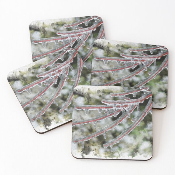Item preview, Maple Tree in Ice Watercolor designed and sold by TwoSmallPtatoes.