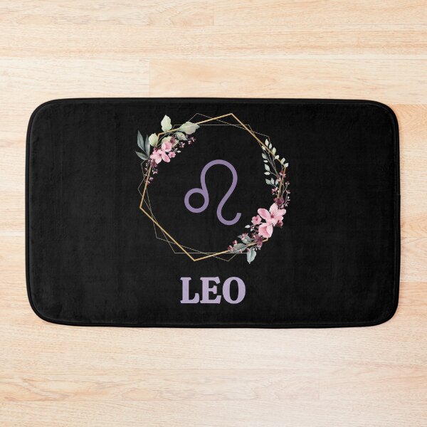 Item preview, Floral Leo Zodiac Sign designed and sold by Hellofriendco.