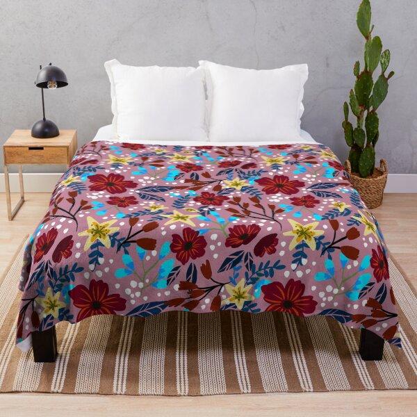 Item preview, Floral Pattern - Pink designed and sold by tessartsweden.