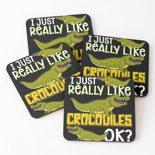 Item preview, I Just Really Like Crocodiles Ok designed and sold by GoZayaan.
