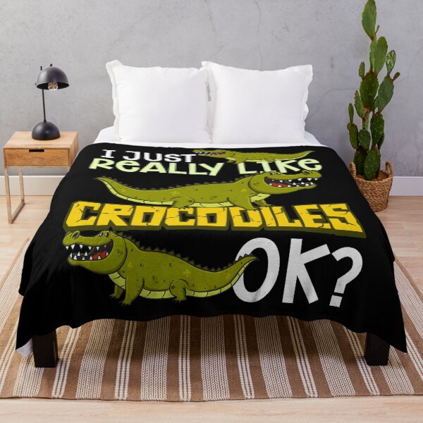 Item preview, I Just Really Like Crocodiles Ok designed and sold by GoZayaan.