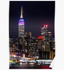 Empire State Building and the New Yorker Poster