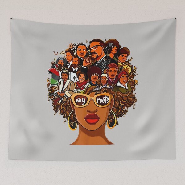 Item preview, I Love My Roots Back Powerful History Month Pride DNA designed and sold by gginagao1.
