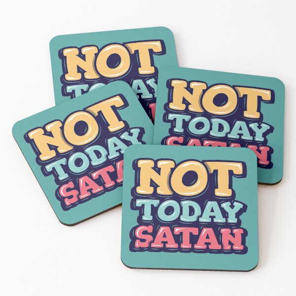 Artikelvorschau, Nicht heute Satan Shirt, nicht heute Satan, Meme, Satan entworfen und verkauft von graphic-genie.