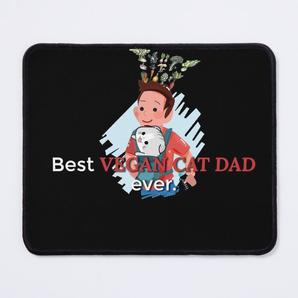 Item preview, Best VEGAN CAT DAD Ever designed and sold by Marwad Haveli.
