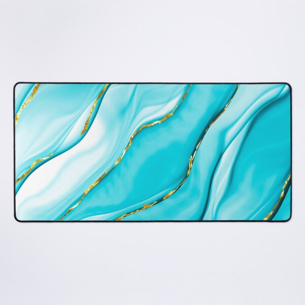 Artikel-Vorschau von Türkisfarbene Meerjungfrau Ocean Waves, designt und verkauft von MysticMarble.