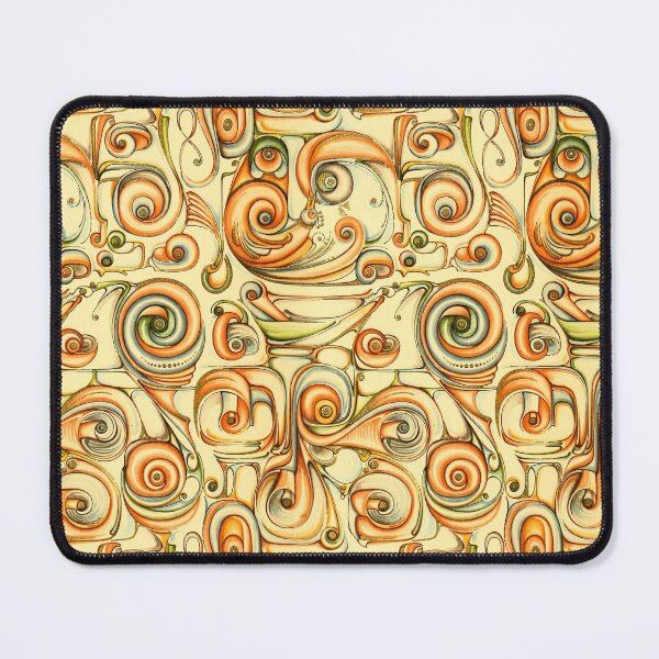 Item preview, King Snail Yellow Retro Swirl  designed and sold by Chadrick Rode.