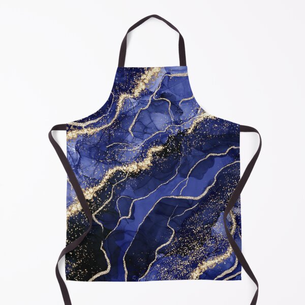 Item preview, Faux Night Blue  Marble Landscape designed and sold by MysticMarble.