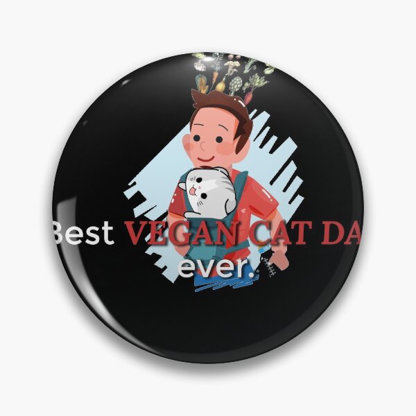 Item preview, Best VEGAN CAT DAD Ever designed and sold by Marwad Haveli.
