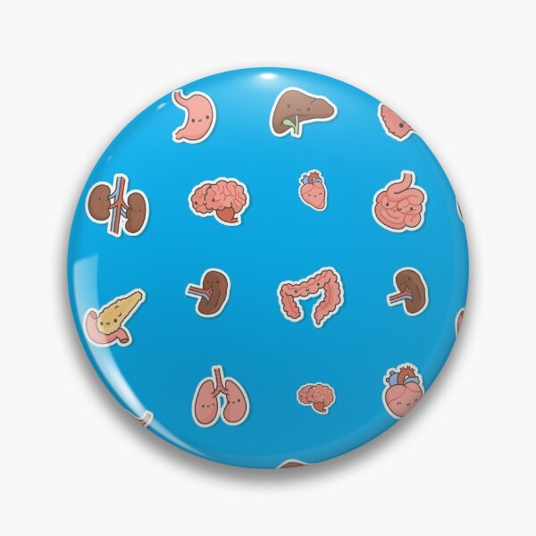 Item preview, Kawaii Organs pattern Gift for nurses and doctors designed and sold by TamGustam.