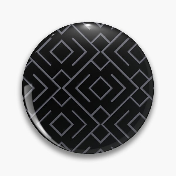 Item preview, Black and Gray Geometric Shape Mosaic Pattern 4 - Diamond Vogel 2022 Popular Color Blackwater 1320 designed and sold by ColorOfTheYears.