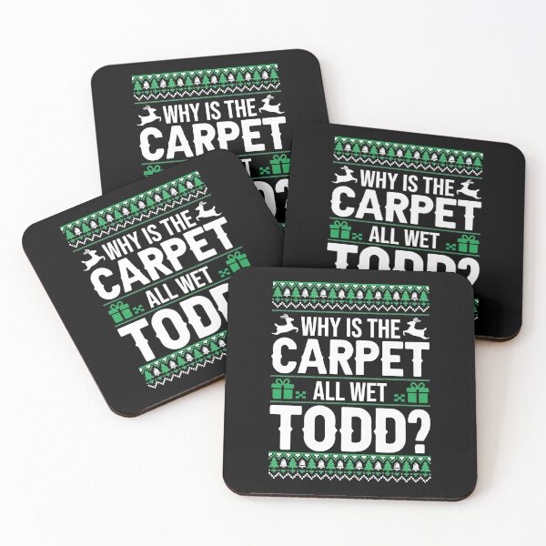 Item preview, Christmas Why is the Carpet All We Todd Shirt, Couple Christmas Shirts, Christmas Shirts, Ugly Christmas Shirt designed and sold by aymob.
