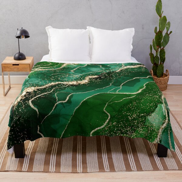 Item preview, Faux Emerald Marble Landscape designed and sold by MysticMarble.