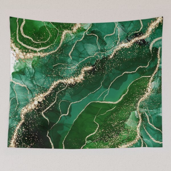 Item preview, Faux Emerald  Marble Landscape designed and sold by MysticMarble.