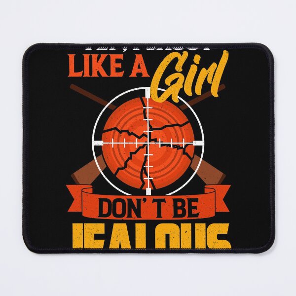 Item preview, Yep I shoot like a girl don't be jealous Trap shooting designed and sold by GoZayaan.