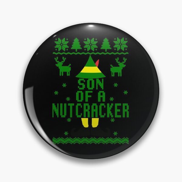 Item preview, Funny Ugly Christmas Sweater Son Of A Nutcracker Pullover Hoodie designed and sold by HopkinsIngram.