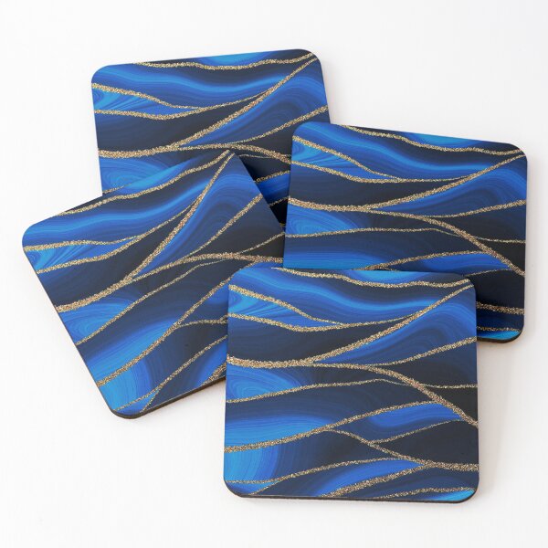 Item preview, Faux Blue Ocean Marble designed and sold by MysticMarble.